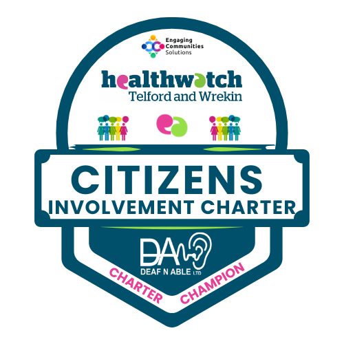 DeafNAble Charter Champion Logo