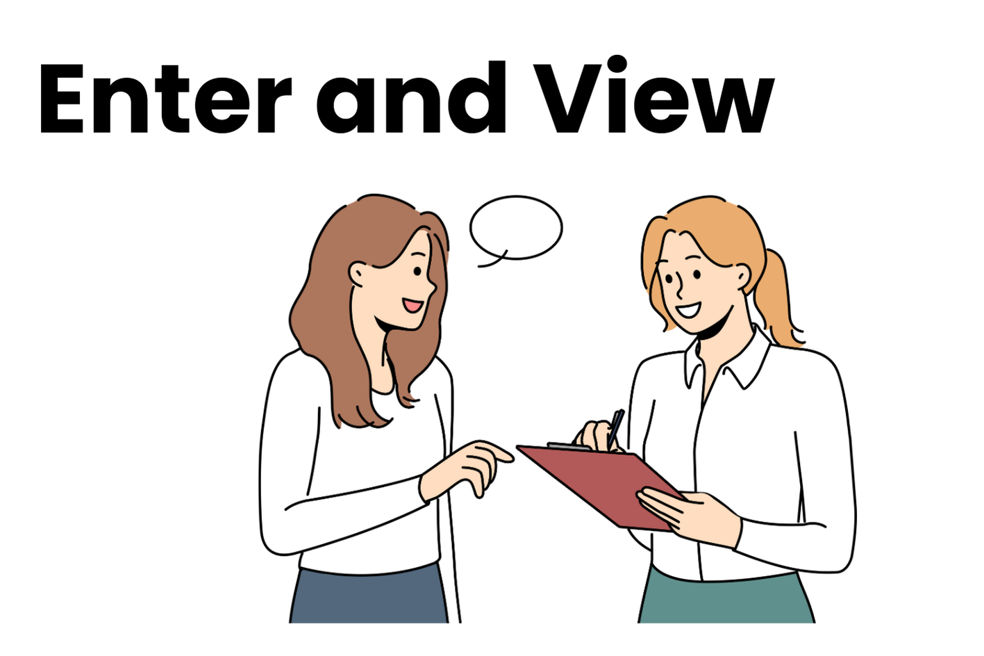 Enter and View Report 