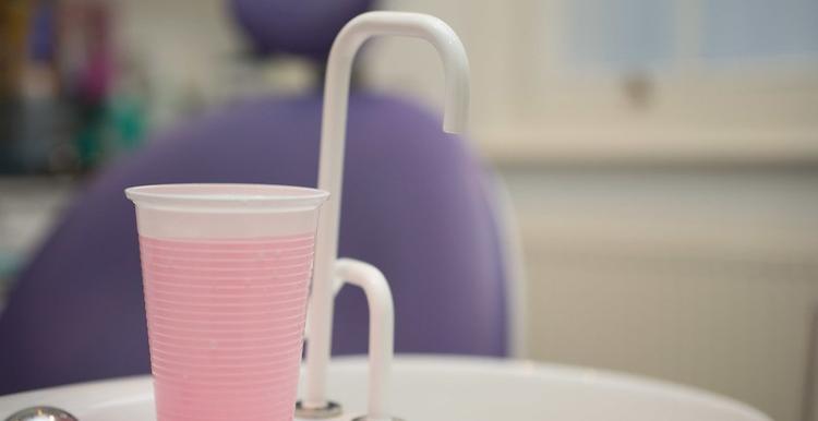 Denitist rinse cup