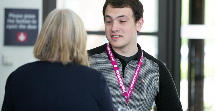 Mental Wellness Patient talking to nurse