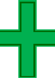 Green Pharmacy Cross